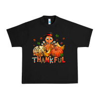 Black thankful pumpkins and turkey Urban Heavy Tee - AdoDesignShop