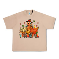 Burro thankful pumpkins and turkey Urban Heavy Tee - AdoDesignShop