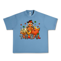 Thankful Pumpkins And Turkey Urban Heavy Tee | Teevron
