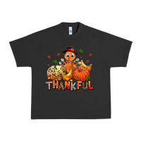Pigment Black thankful pumpkins and turkey Urban Heavy Tee - AdoDesignShop