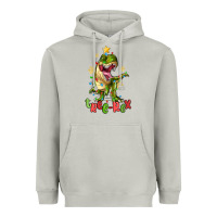 Moon Dust tree rex trex christmas dinosaur Heavyweight Hoodie - MaliasSmallBusiness