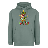 Sage tree rex trex christmas dinosaur Heavyweight Hoodie - MaliasSmallBusiness