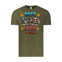 Vintage Olive best dad ever Vintage Tee - HRA Design Shop