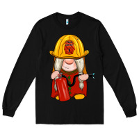Black firefighter gnomes Long Sleeve Tee - Artiststas