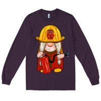 Plum firefighter gnomes Long Sleeve Tee - Artiststas