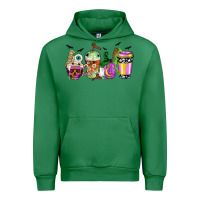 Emerald Halloween coffee cups Urban Hoodie - NancyCooperArtShop