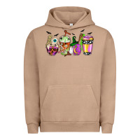 Pigment Burro Halloween coffee cups Urban Hoodie - NancyCooperArtShop