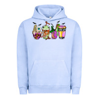 Pigment Grape Ice Halloween coffee cups Urban Hoodie - NancyCooperArtShop