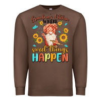 Chestnut grandma's kitchen where sweet things happen Premium Sweatshirt - MaliasSmallBusiness