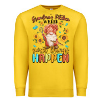 Lemon grandma's kitchen where sweet things happen Premium Sweatshirt - MaliasSmallBusiness