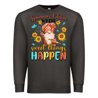 Smoke grandma's kitchen where sweet things happen Premium Sweatshirt - MaliasSmallBusiness