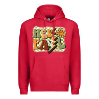 Cardinal groovy hello fall Premium Hoodie - BarkalooDesign