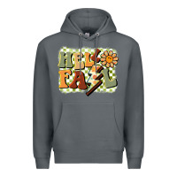 Rock groovy hello fall Premium Hoodie - BarkalooDesign