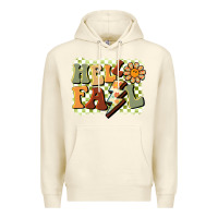 Sandshell groovy hello fall Premium Hoodie - BarkalooDesign