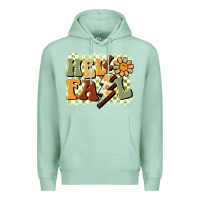 Seafoam groovy hello fall Premium Hoodie - BarkalooDesign