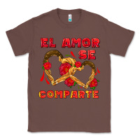 Chestnut el amor se comparte with churros Classic Tee - AdoDesignShop