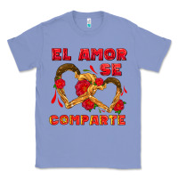 Colony Blue el amor se comparte with churros Classic Tee - AdoDesignShop