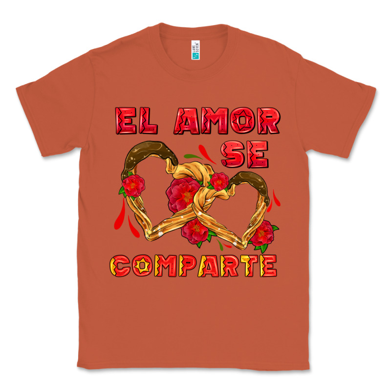 El Amor Se Comparte With Churros Classic Tee by AdoDesignShop | Teevron