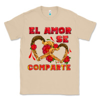 Mushroom el amor se comparte with churros Classic Tee - AdoDesignShop