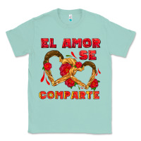 Seafoam el amor se comparte with churros Classic Tee - AdoDesignShop