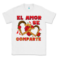 White el amor se comparte with churros Classic Tee - AdoDesignShop