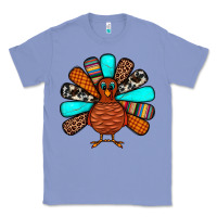 Colony Blue Thanksgiving Turkey Classic Tee - JahusDesignShop