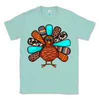 Seafoam Thanksgiving Turkey Classic Tee - JahusDesignShop