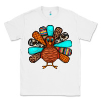 White Thanksgiving Turkey Classic Tee - JahusDesignShop