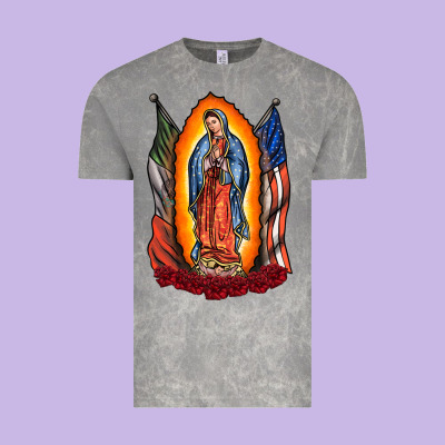 Our Lady Vintage Tee Designed By Racoondesign