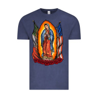 Vintage Denim our lady Vintage Tee - RacoonDesign