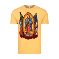 Vintage Mustard our lady Vintage Tee - RacoonDesign