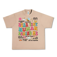 Burro customized teacher dear tiny human behind me back Urban Heavy Tee - JahusDesignShop
