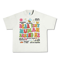 Pistachio customized teacher dear tiny human behind me back Urban Heavy Tee - JahusDesignShop