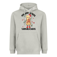 Moon Dust out here looking tamalicious christmas tamale Heavyweight Hoodie - MaliasSmallBusiness