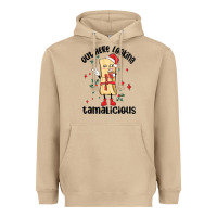 Mushroom out here looking tamalicious christmas tamale Heavyweight Hoodie - MaliasSmallBusiness