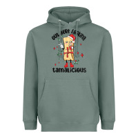 Sage out here looking tamalicious christmas tamale Heavyweight Hoodie - MaliasSmallBusiness
