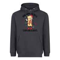 Smoke out here looking tamalicious christmas tamale Heavyweight Hoodie - MaliasSmallBusiness