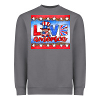 Storm love america gnome Heavyweight Sweatshirt - HRA Design Shop