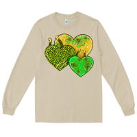 Mushroom st patricks day hearts Long Sleeve Tee - AdoDesignShop