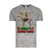 Cloud Rock merry christmas deer skeleton Vintage Tee - FaDigitalArtStudio