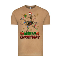 Vintage Camel merry christmas deer skeleton Vintage Tee - FaDigitalArtStudio