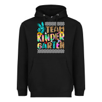 Black team kindergarten Heavyweight Hoodie - NancyCooperArtShop