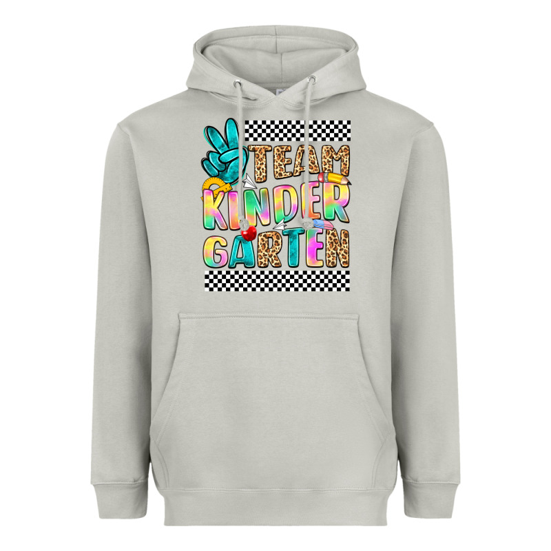 Team Kindergarten Heavyweight Hoodie by NancyCooperArtShop | Teevron