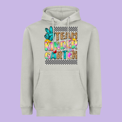Team Kindergarten Heavyweight Hoodie Designed By Nancycooperartshop