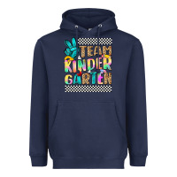 Navy team kindergarten Heavyweight Hoodie - NancyCooperArtShop