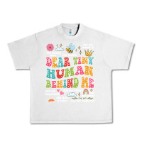 Lunar Rock customized teacher dear tiny human behind me back Urban Heavy Tee - JahusDesignShop