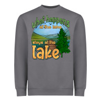 Storm what happens at the lake stays at the lake Heavyweight Sweatshirt - HRA Design Shop