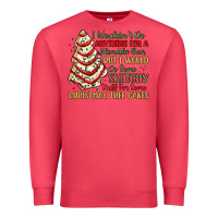 Cardinal sketchy stuff for some christmas tree cakes Premium Sweatshirt - MaliasSmallBusiness