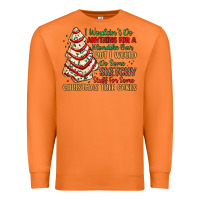 Carrot sketchy stuff for some christmas tree cakes Premium Sweatshirt - MaliasSmallBusiness