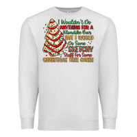 Oatmeal Heather sketchy stuff for some christmas tree cakes Premium Sweatshirt - MaliasSmallBusiness